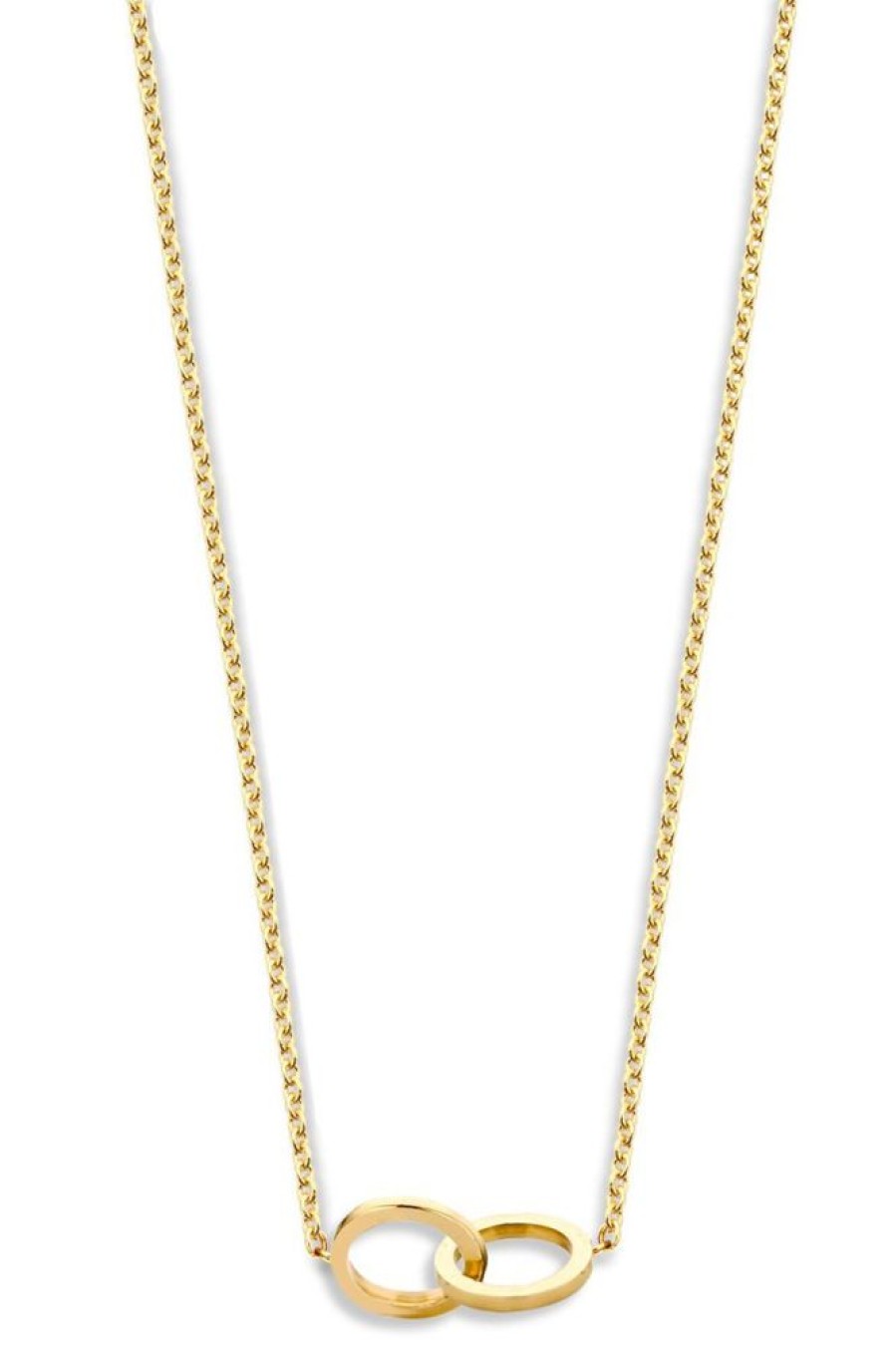 Sieraden Just Franky | Iconic Double Open Circle Collier