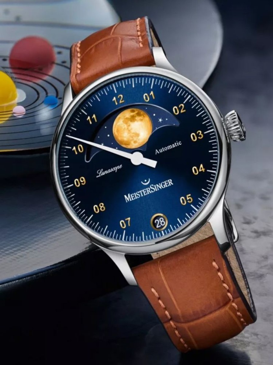 Horloges MeisterSinger | Lunascope - Ls908G